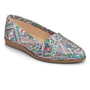 Aerosols Geometric Trend Setter Leather Loafers Size 7 Like New!